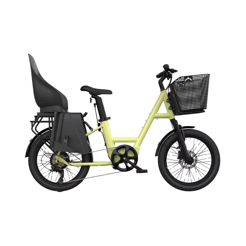 HOTTECH جودة عالية وأفضل الأسعار 350 واط البضائع E الدراجة محور المحرك 2 عجلة البضائع E-الدراجة 20 بوصة