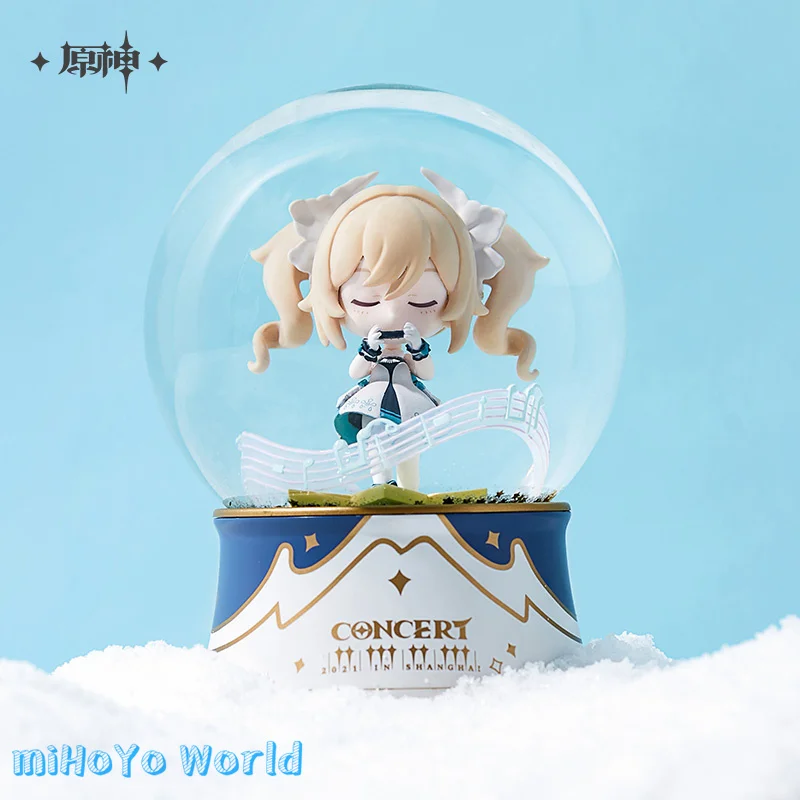 

MiHoYo Genshin Impact Barbara Crystal Ball Music Box Genuine Official Concert Memorabilia Music Box Girl Birthday Gifts Collect