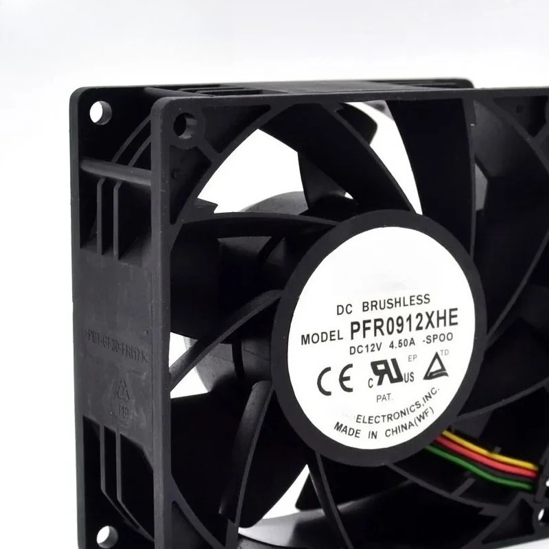

Brand New 90*90*38mm PFR0912XHE 9CM 90mm 4.5A 12V Server Extensions machine cooling fan Fast delivery