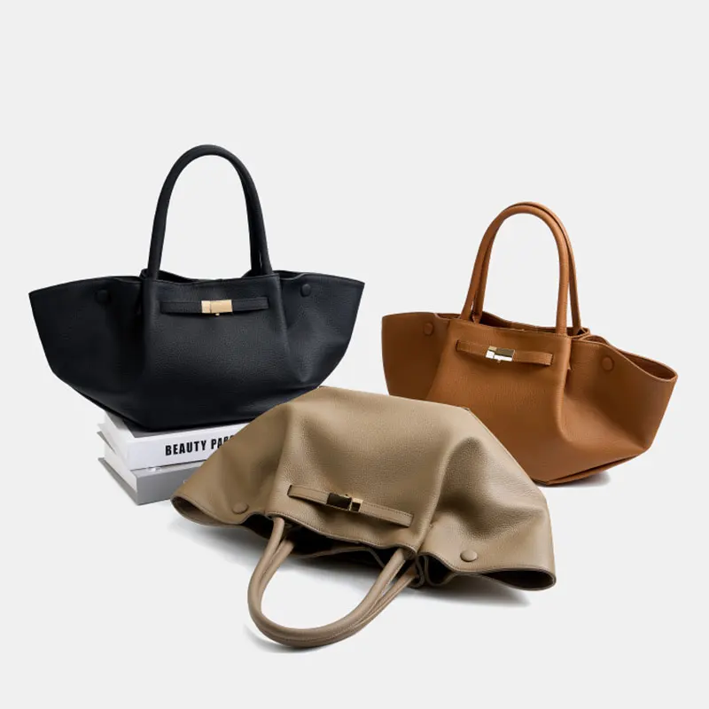 럭셔리 디자이너 여성용 토트 백 새로운 정품 LeatherLarge CapacityShoulder Bag 고품질 소 가죽 여성 핸드백 3050 핸드백