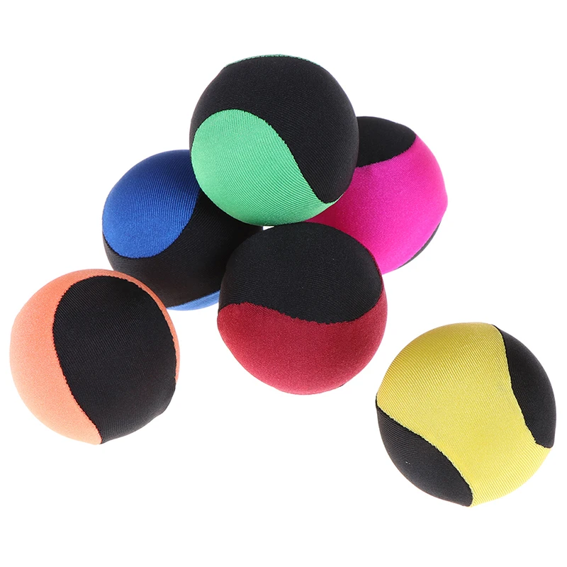 1pc 5.5cm TPR Water Bouncing Ball Surf Skimming Jumper Pool Sport Ball Pool Beach Sports Toys  Fidget Stress Relief Ball