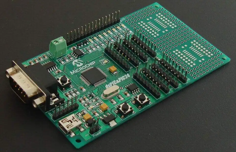 DsPIC33FJ64MC506 33FJ128MC506 Single-chip Microcomputer Learning Board, Development Board, and Experiment Board