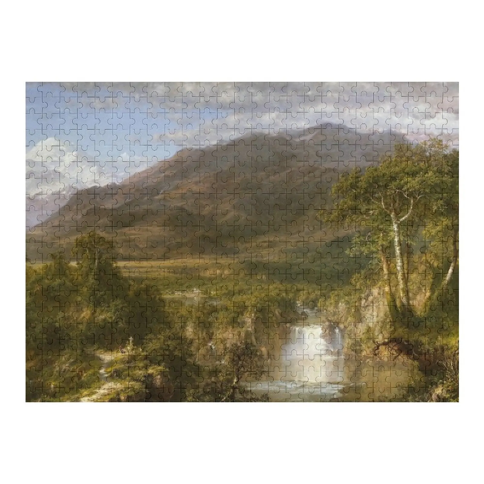 

Frederic Edwin Church - The Heart of the Andes (1859) Jigsaw Puzzle Baby Toy Customizable Child Gift Woodens For Adults Puzzle