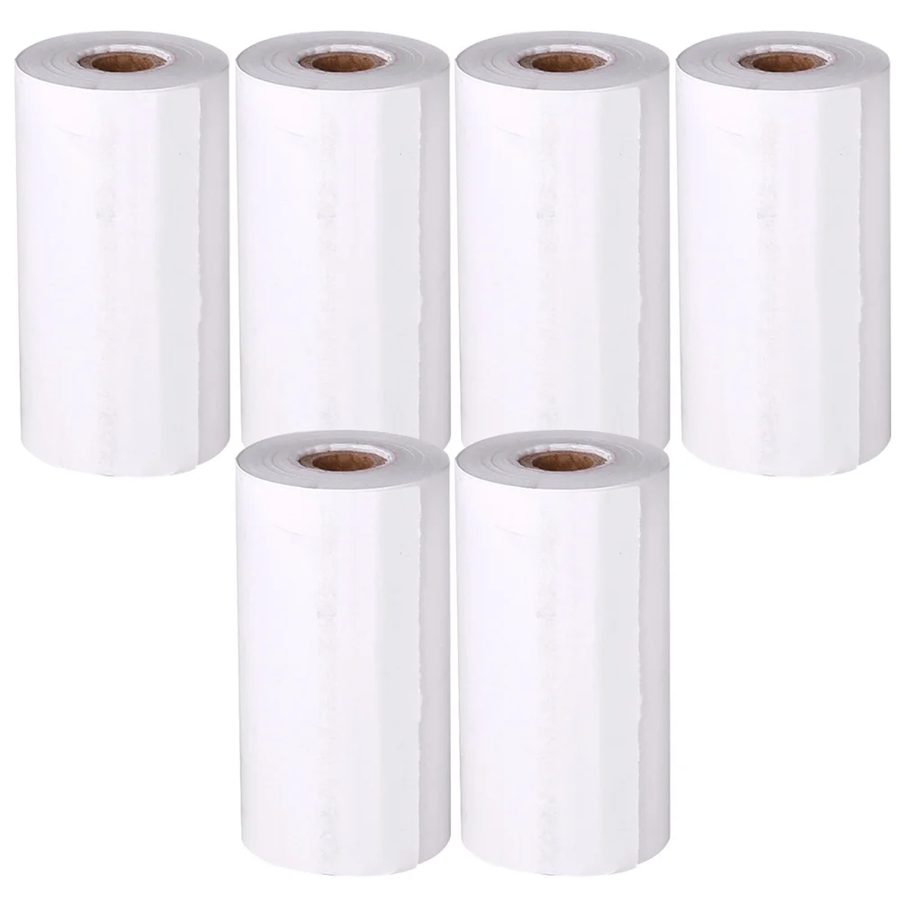 

6 Rolls Thermal Printer Replacement Paper Roll for Instant Camera Photo Printing Wide Compatibility Photo Printer Paper