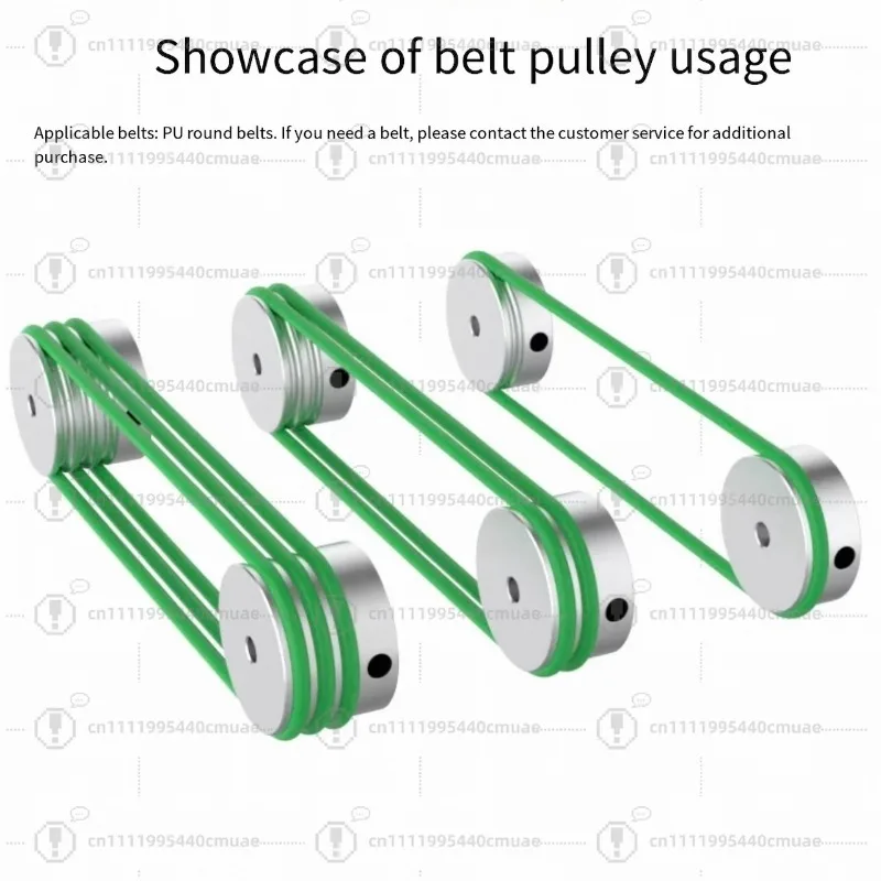 Motor Pulley Aluminum Alloy Groove For Customized Mechanical Engineering Projects