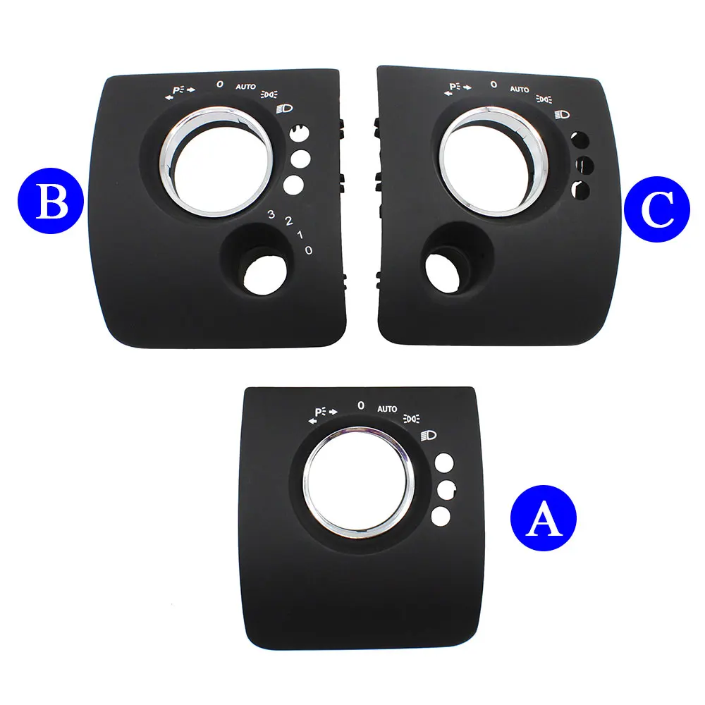 RHD Right Hand Driver Car Front Headlight Switch Cover Panel Replacement For Mercedes Benz W164 ML GL 300 350 450 500 2005-2011
