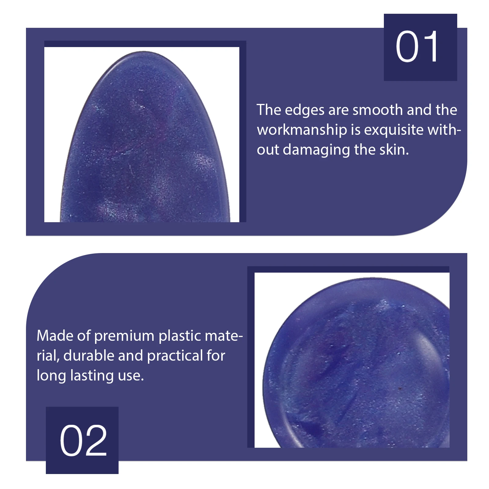 

9 Pcs Saxophone Snap Key Covers Shell Buttons for Saxophones Blue Music Instrument Part Saxaphone Snaps