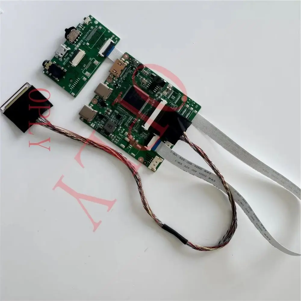 لوحة تحكم 40pin شاشة LCD LED عدة ل B125XW01 LP125WH2 12.5 "1366X768 LVDS 2 TYPE-C MINI HDMI-متوافق