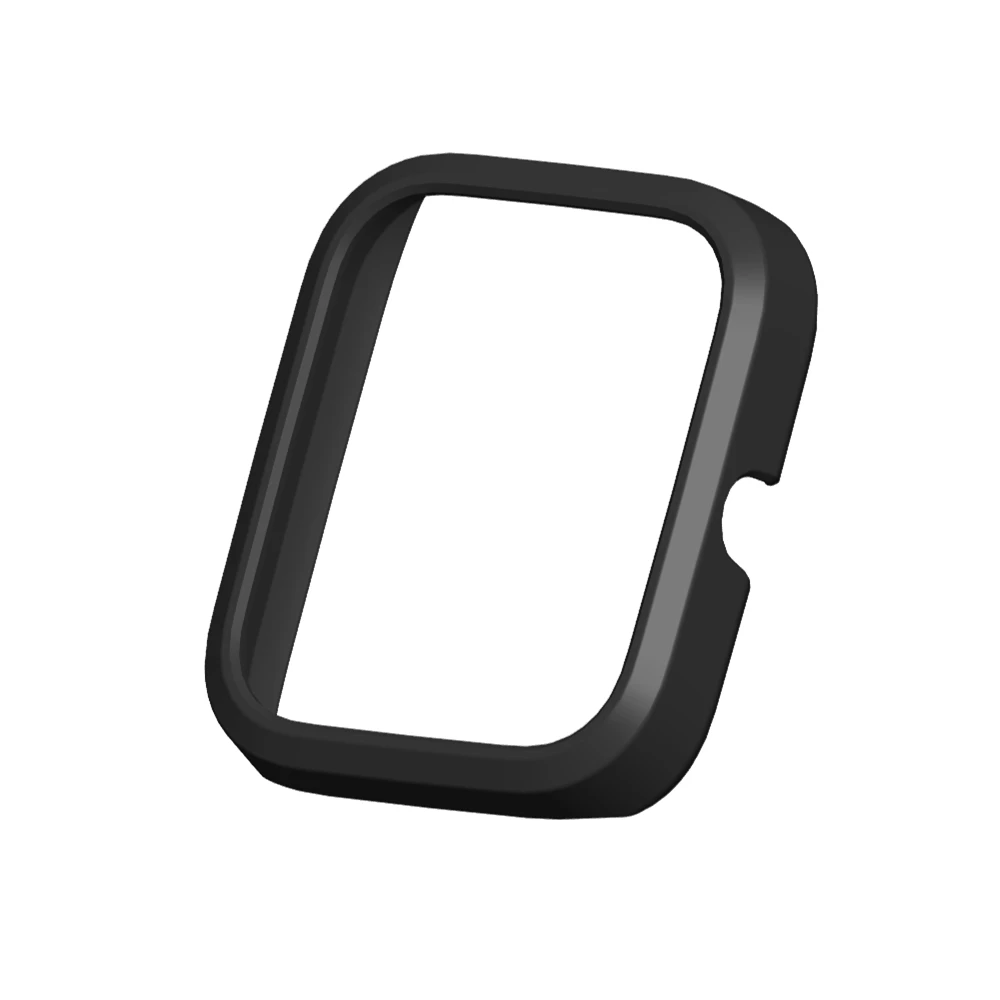 Caso protetor de relógio inteligente para xiaomi huami amazfit bip 3 pro quadro colorido fino pc capa protetora para amazfit bip 3 pro