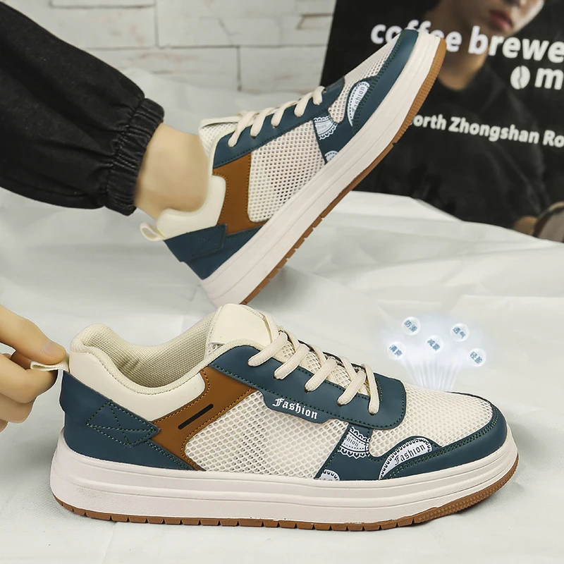 

2025 New Men's Board Shoes,sneakers,skate shoes,Casual Shoes Casual Boost Anti-Odor Comfortable Durable Classic Style Non-Slip