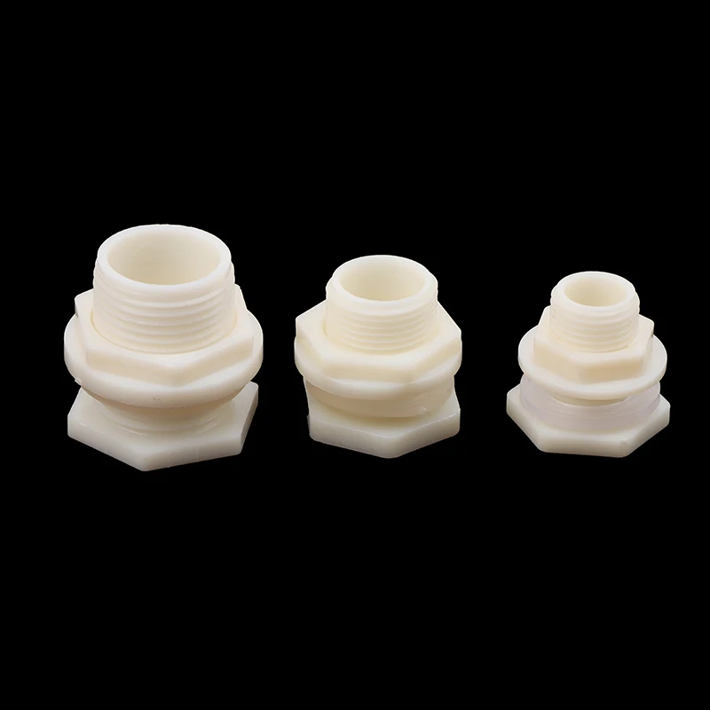 

2PCS ABS ID 20/25/32mm Fish Connector Tank Drain Pipe Accessories 1/2'' 3/4" Drainage Aquarium Joints Water Pipe Fittings-White