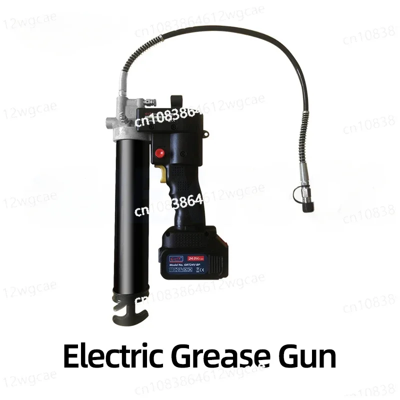 21V/24V Portable Electric Grease Gun 10000PSI Oil-Filling Tool Button Fully Automatic Syringe Oil Grease Gun Barreled Oil