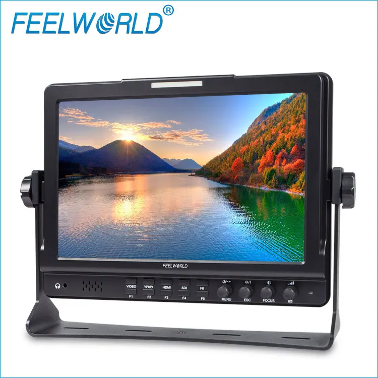 Liquid Crystal Display 10 Inch hd Sdi Monitor with 1920*1200 Pixels Resolution