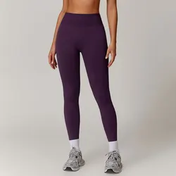 Ribbed Fitness Leggings Women Sport High Waist Tights Seamless Yoga Leggings Gym Jogging Quick Dry Push Up Slim Pants Running