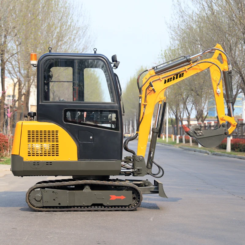 Chinese New Mini Crawler Digger Excavator Machine Minibagger Farm CE Epa Engine 1 2 2.5 3.5 Ton Mini Excavator