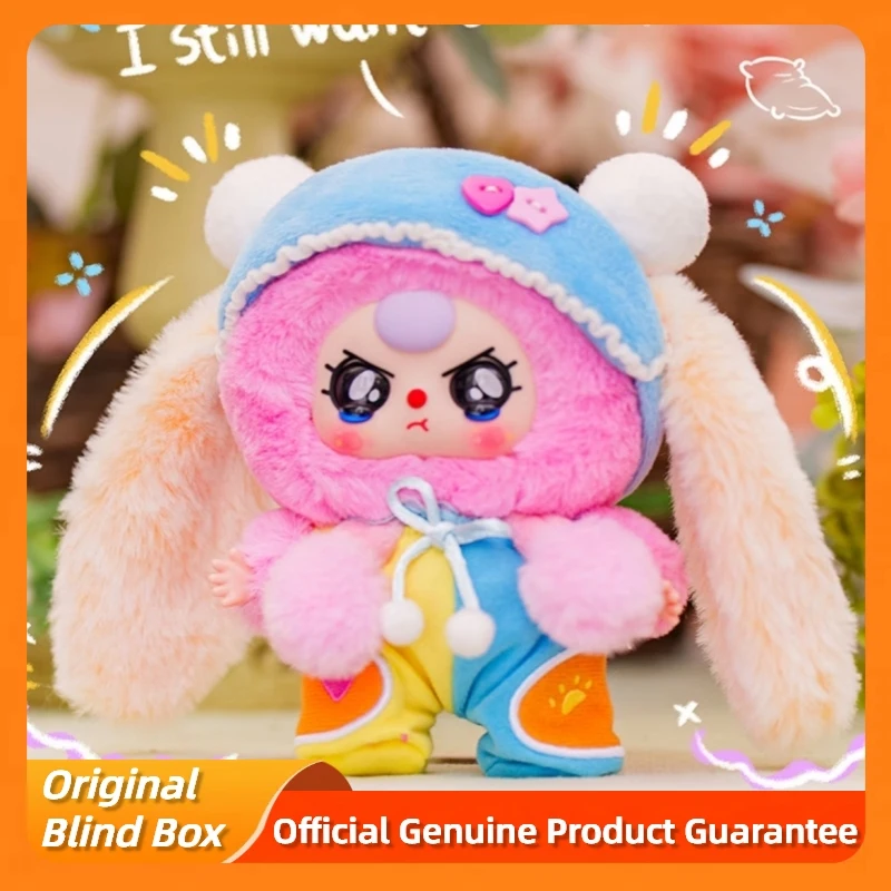 Caja ciega de 100% de sueño dulce para bebé, adornos bonitos, bolsa de felpa de vinilo, colgante, tres cajas misteriosas, juguetes de moda