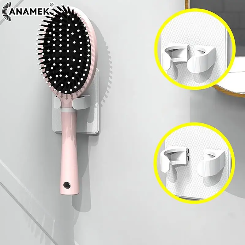 Comb Holder Hair Curler Straighteners Holder Curling Bracket Wall Mounted Hair Dryer Organizer For Bathroom Home Accessories