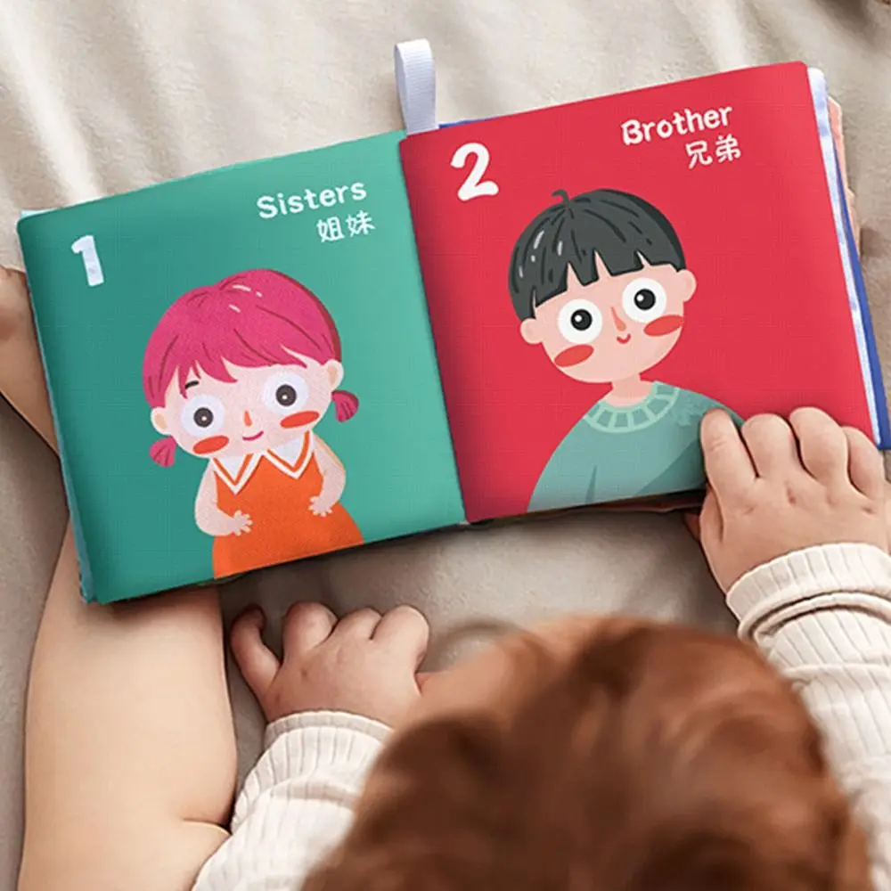 Soft PET Baby Cloth Book Sound Paper Traffic Infant Quiet Book Fruit Learning Cognition Toy Parent-child Toy