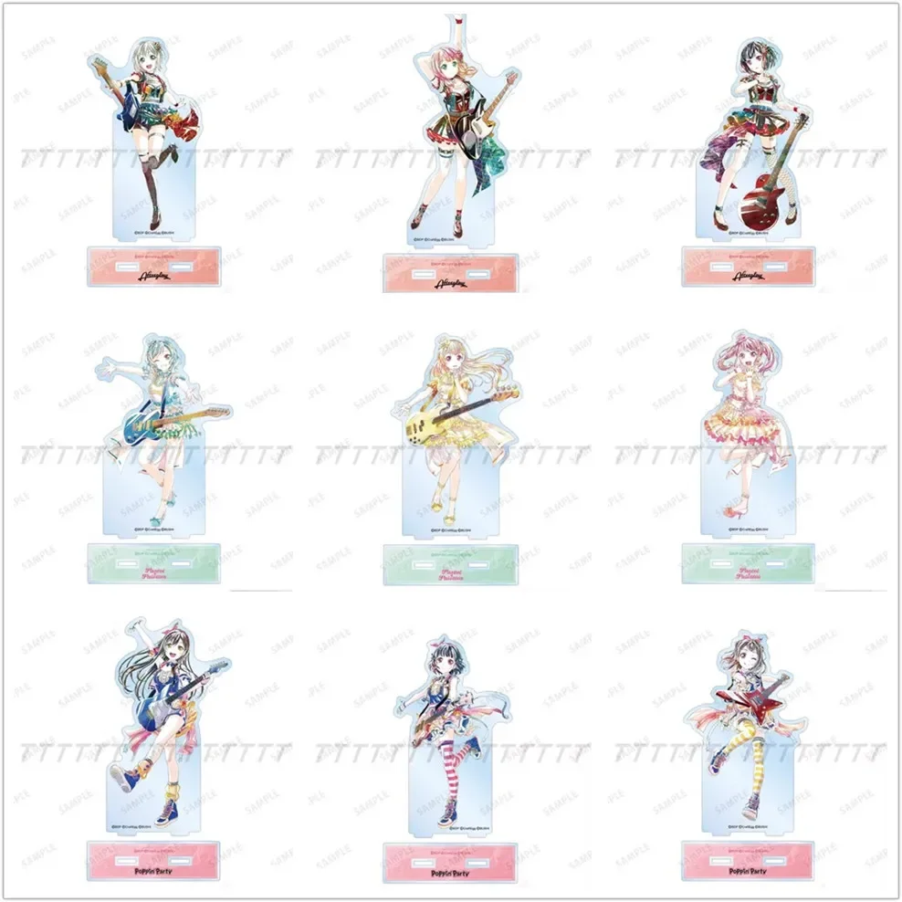 Game Acrylic Stand Doll Anime Ichigaya Arisa Uehara Himari Tsugumi Figure Model Plate Cosplay Toy for Gift