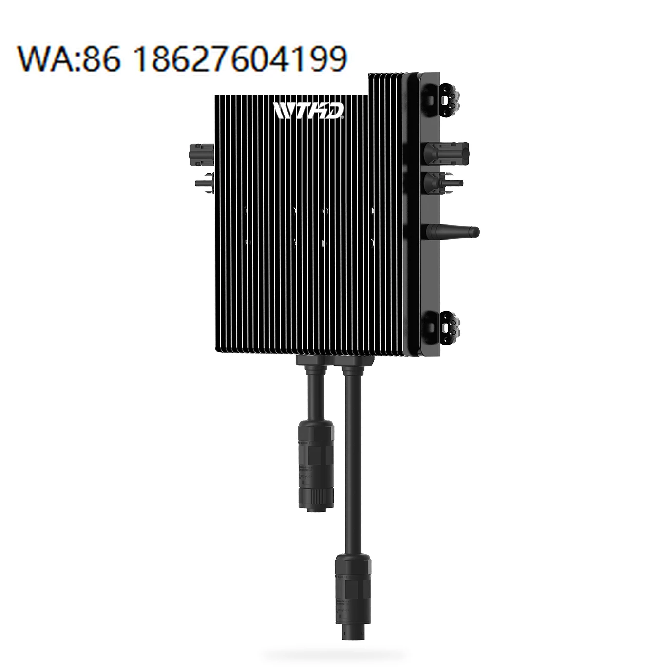600W WiFi Communication Grid Tie Solar Micro Inverter MPPT Tracking Pure Sine Wave Waterproof  PV Power System