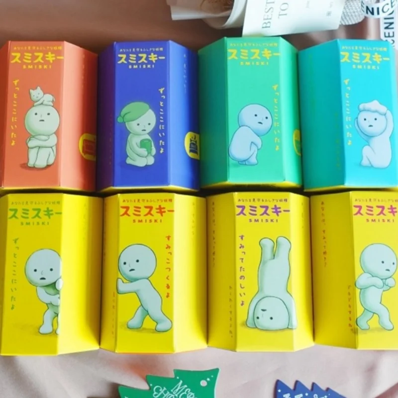 

Горячая серия Smiski Hippers Party, ночник, эльф, декоративные мини-фигурки, кукла, слепая коробка, игрушки, коллекция офисных декора, подарок