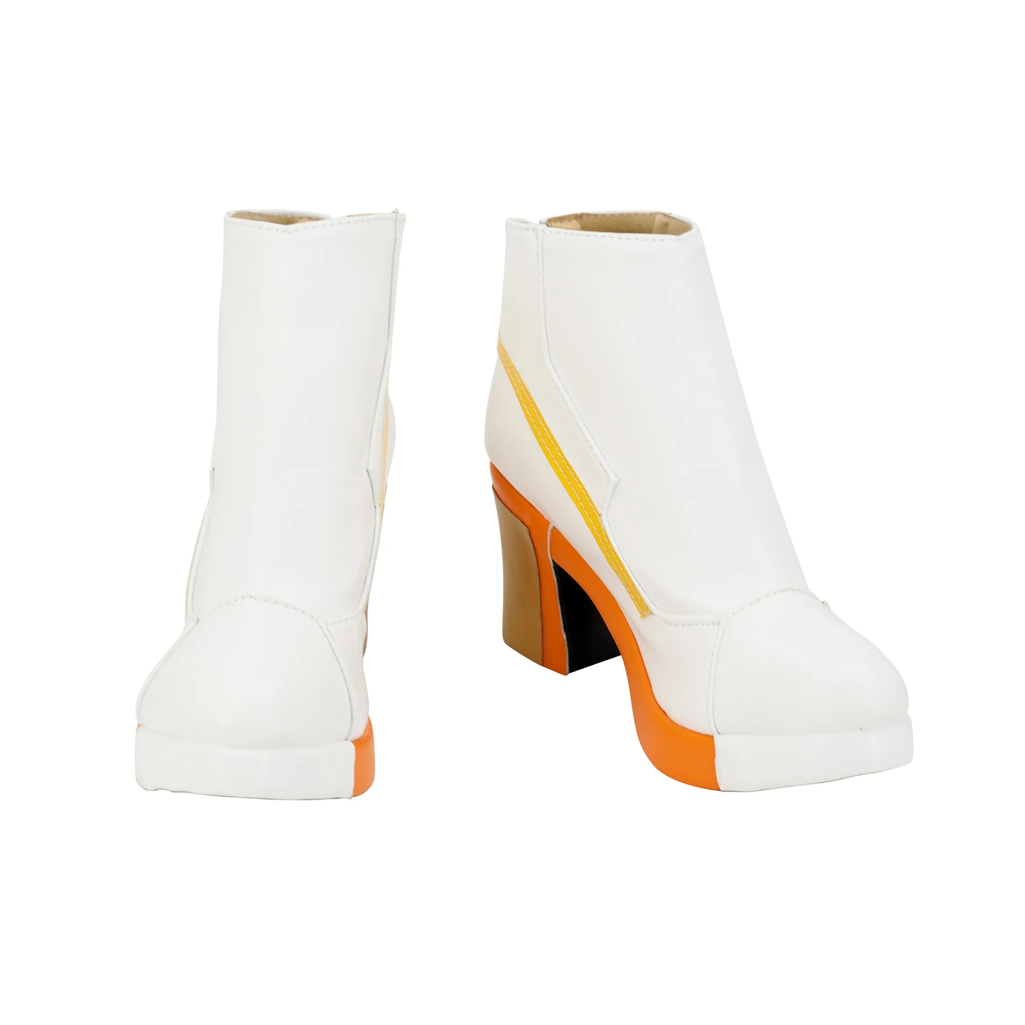 

Game OW Brigitte Cosplay PU Boots Shoes Halloween Cosplay Prop Custom Made