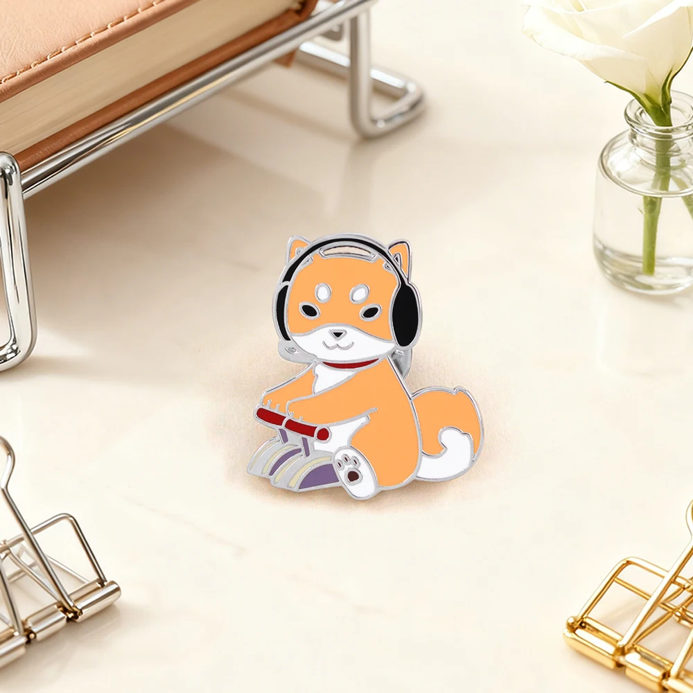 لطيف سايلنت هيل 2 شيبا اينو ميرا المينا دبوس Sh2 العقل المدبر شيبا التلبيب بروش الكلب نهاية المشجعين الحيوانات الأليفة عاشق ألعاب هدية شارة الوصول