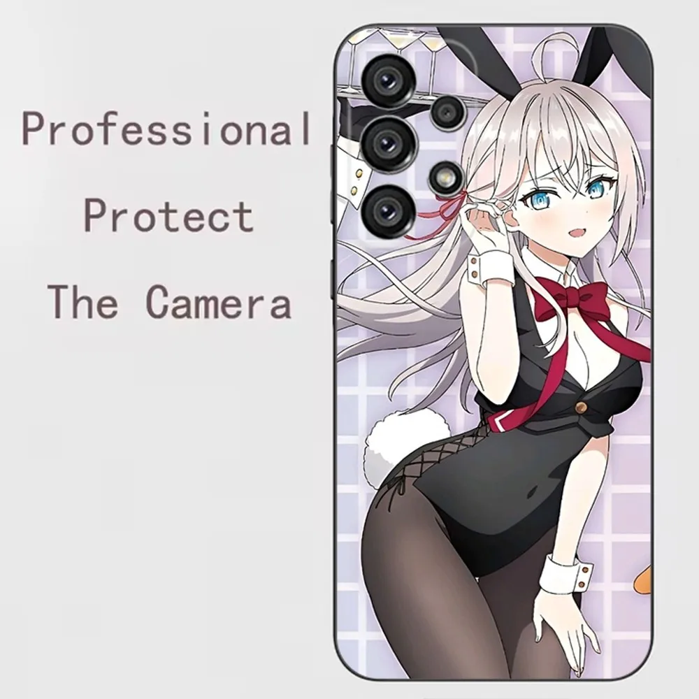 Alisa Mikhailovna Kujou  Phone Case For Samsung Galaxy A91,A80,A73,A72 ,A71,A53A52,A32 ,A31A22,A21s,A20,Black Cover