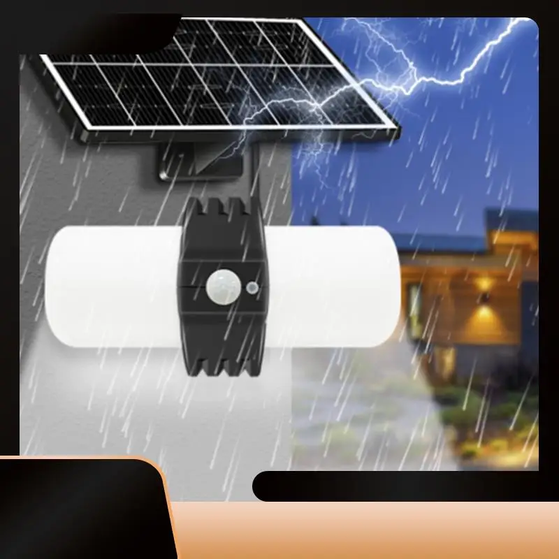 

Solar Lights Outdoor Garde 1000LM Solar Security Street Barn Lights Motion Sensor Waterproof LED 3 Modes Flood Lights-N38R