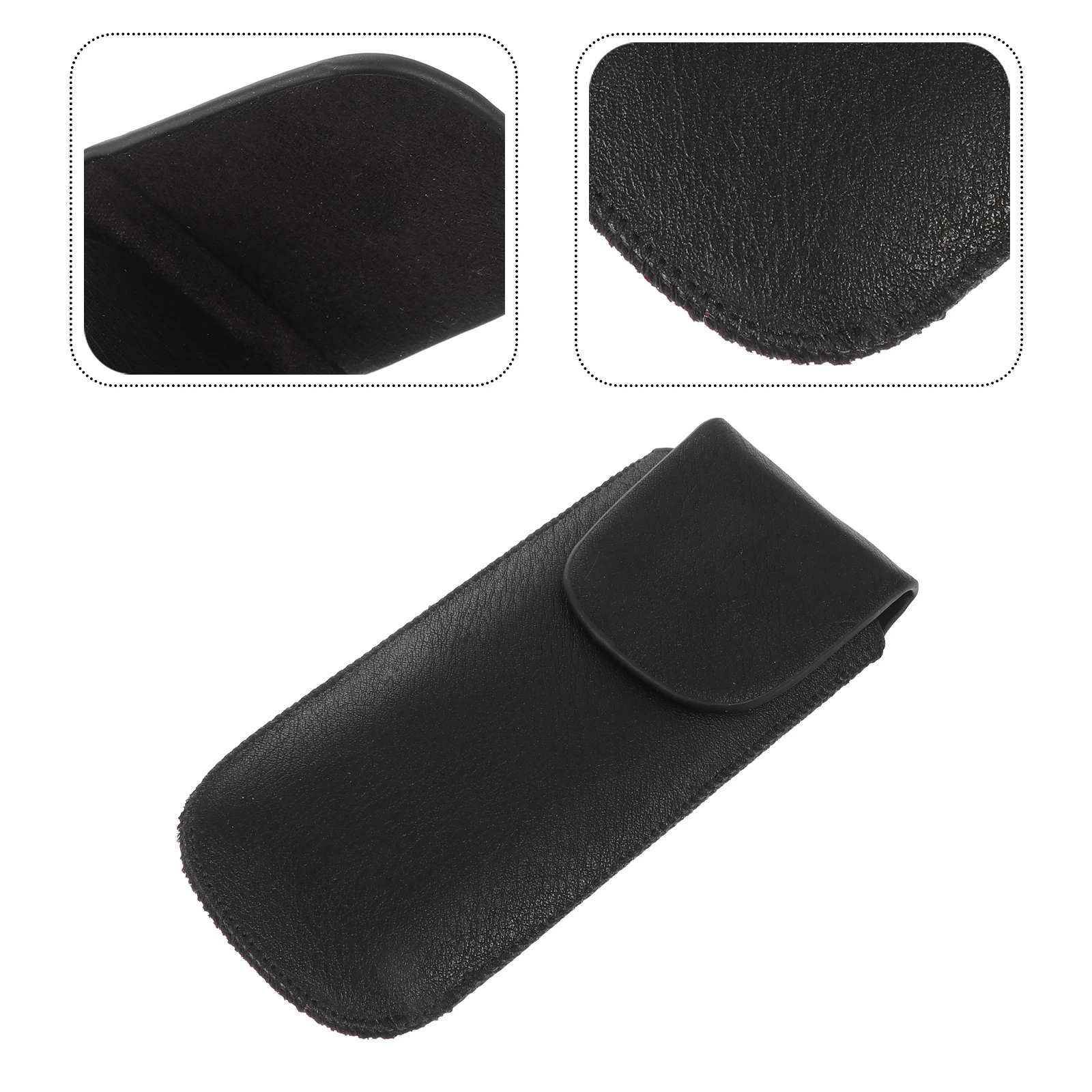 

10 Hole Harmonica Holder Black Sturdy Cover Storage Container Travel Case Protective Beginner Musical Instrument