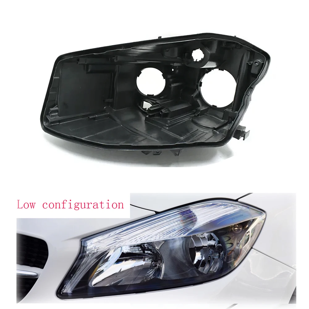 

Корпус фары автомобиля с низкой конфигурацией для Mercedes Benz A Class W176 2012-2016 A160 A180 A200 A250 A45 AMG House