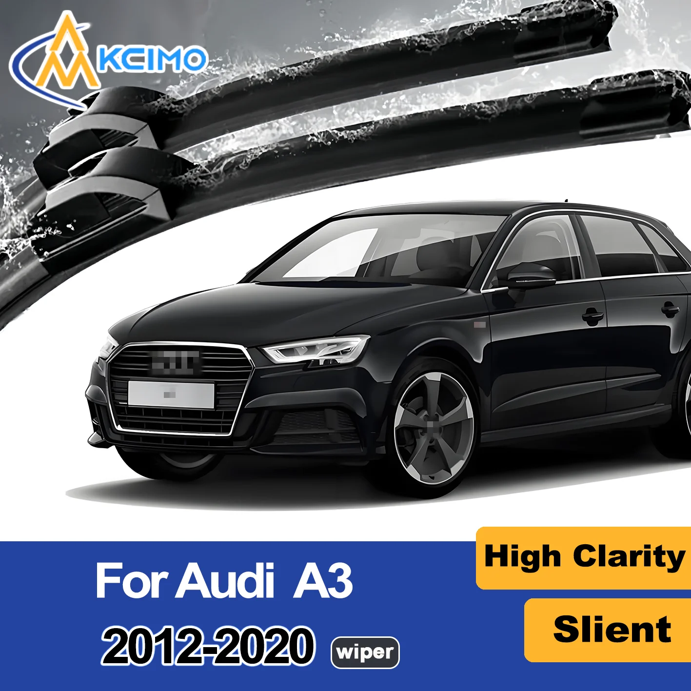 

2PCS New Front Windshield Wiper Blade for Audi A3 8V 2012-2020 S3/RS3 Front Windshield Auto Wipers Blade Accessories 2020 2019