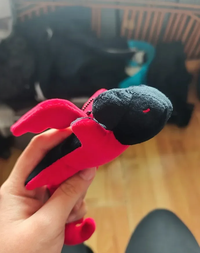 

Игра Love and Deepspace Sylus Dragon Wing 20 см, мультяшная плюшевая кукла, фигурка, плюшевый брелок, подвеска на рюкзак, талисман, рождественский подарок