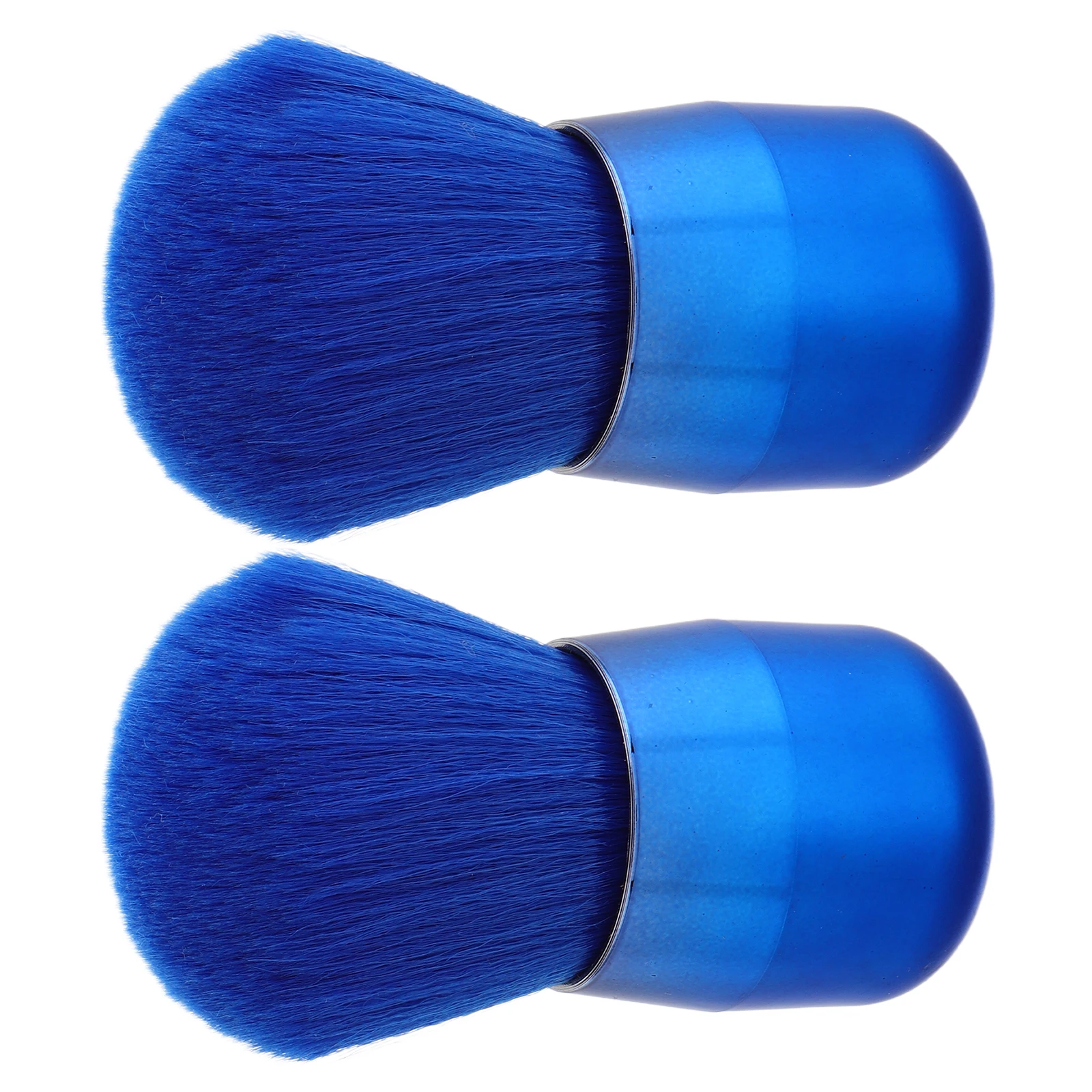 

2pcs Large Blush Mushroom Shaped Makeup Brushes Powder Brush Portable Tool Travel Size Soft Synthetic Fiber Durable