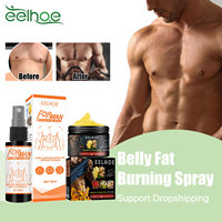 Belly Fat Burning Spray For Men Chest Firming Eliminate Belly Fat Accelerate Sweating Breast Abdominal Muscle Enhancement Cream