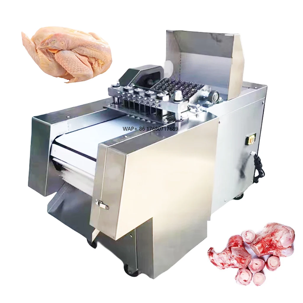 آلة قطع مكعبات اللحوم المجمدة والأسماك الدجاجة الكاملة الأوتوماتيكية بسعر جيد #1