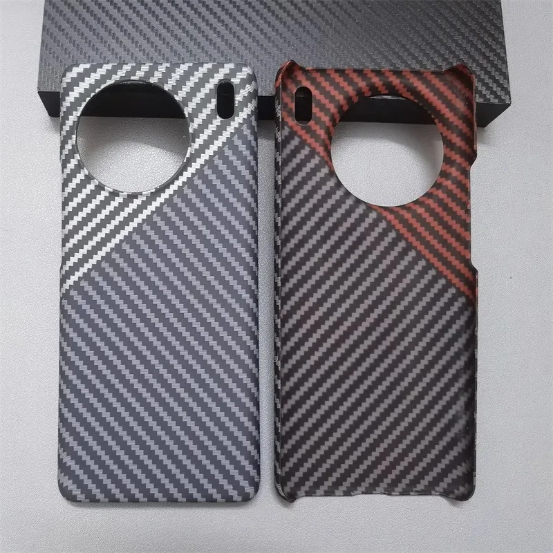 For VIVO X100 X90 X80 Pro Plus Case Hard Carbon Fibre Slim Protective Back Cover Case For VIVO X100Pro Full Cover Phone Shell