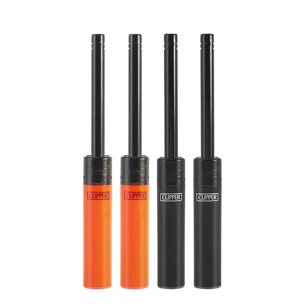 Clipper Kitchen Ignition Tool Inflatable Lighter Long Pipe Multi functional Portable Nylon Lighter Home Gift Smoking Accessories