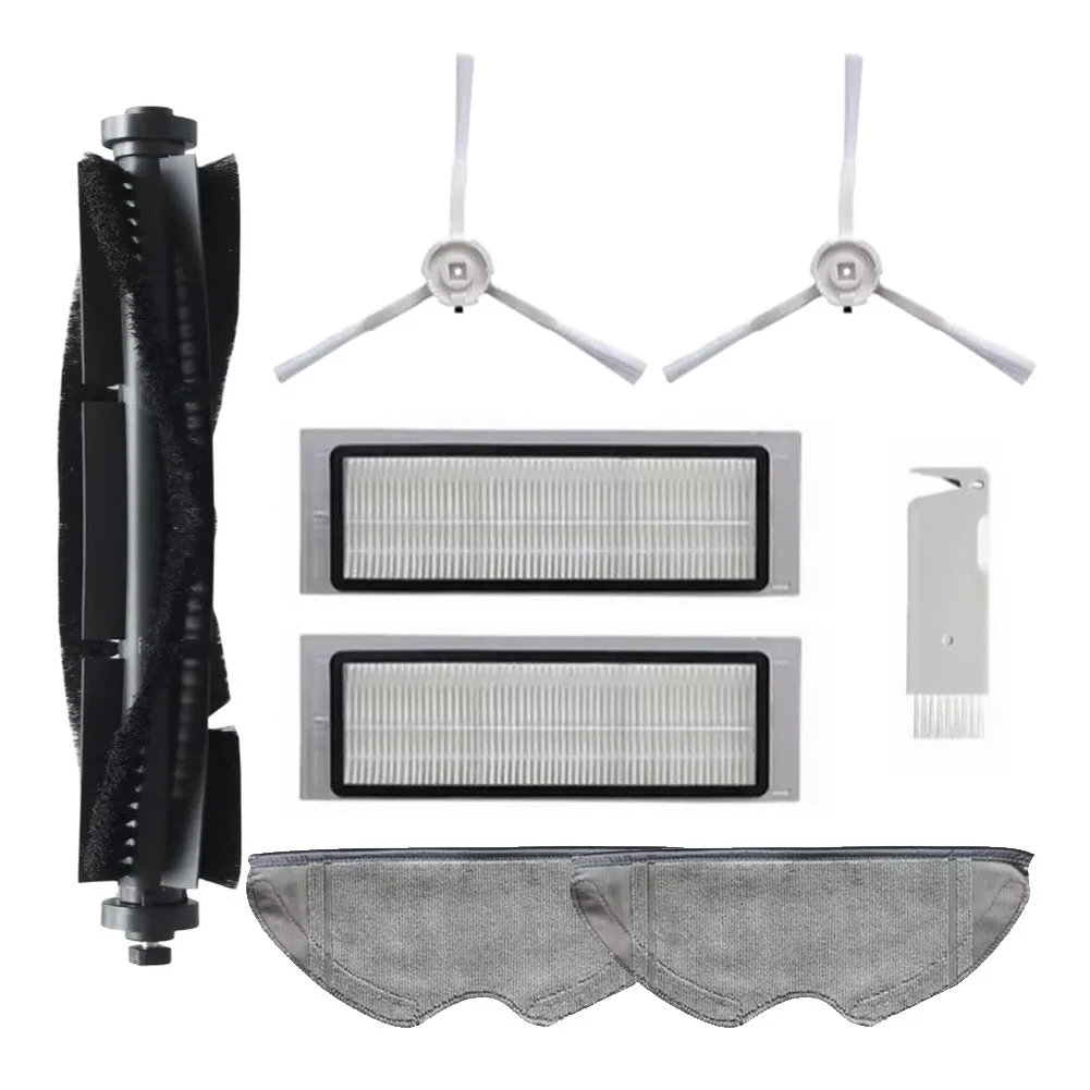 1set Rolling Brush Side Brushes Filters Mop Cloths With Cleaning Brush For 360 S5 S7 Robot Vacuum Cleaner Brush Accessories Kit