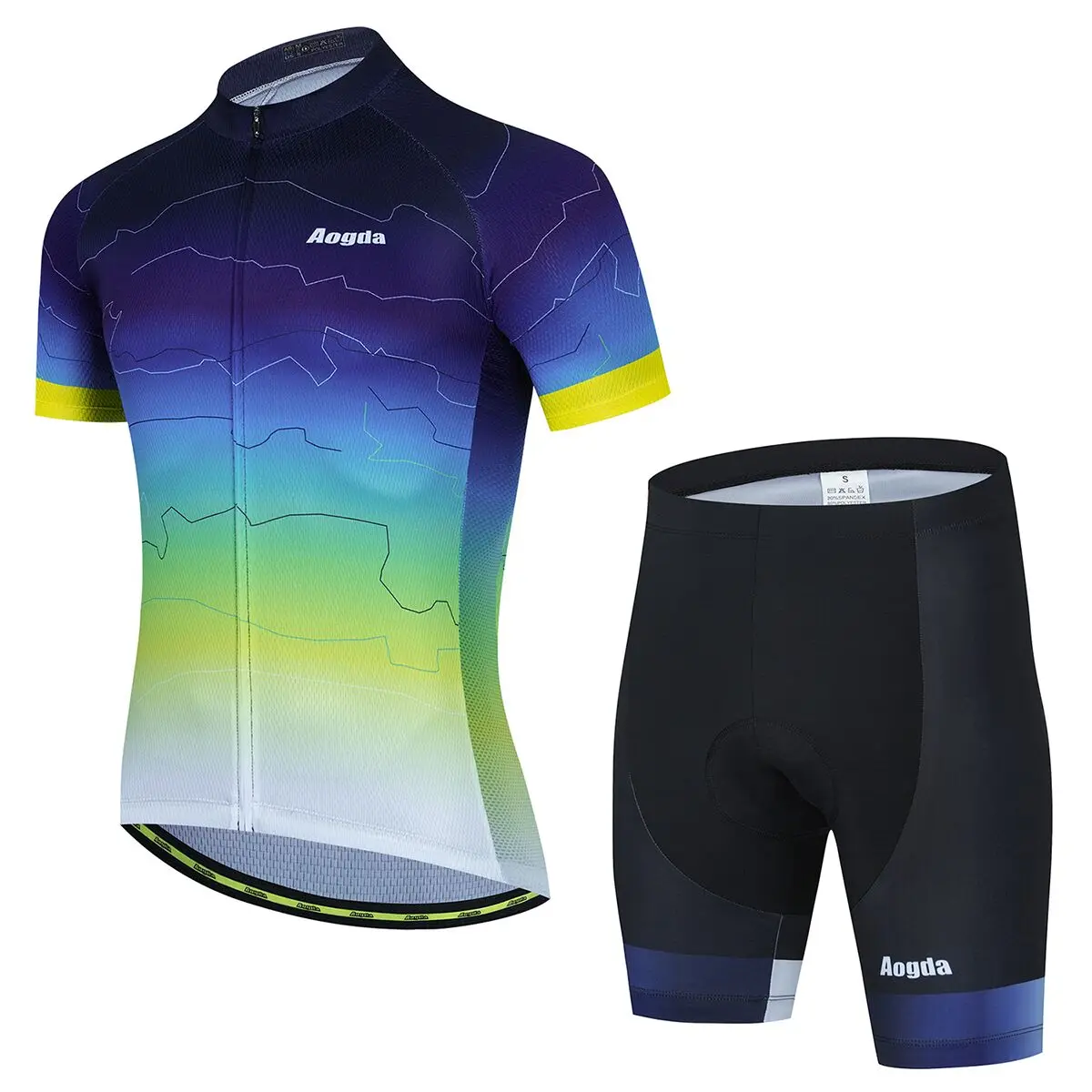 

Мужская велосипедная майка с коротким рукавом, дышащая, быстросохнущая велосипедная одежда