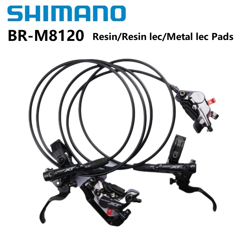 Shimano DEORE SLX M8100 M8120 Brake Pistons Hydraulic Disc Brake For MTB Pads Bike Accessories Resin/Resin lec/Metal lec Pads