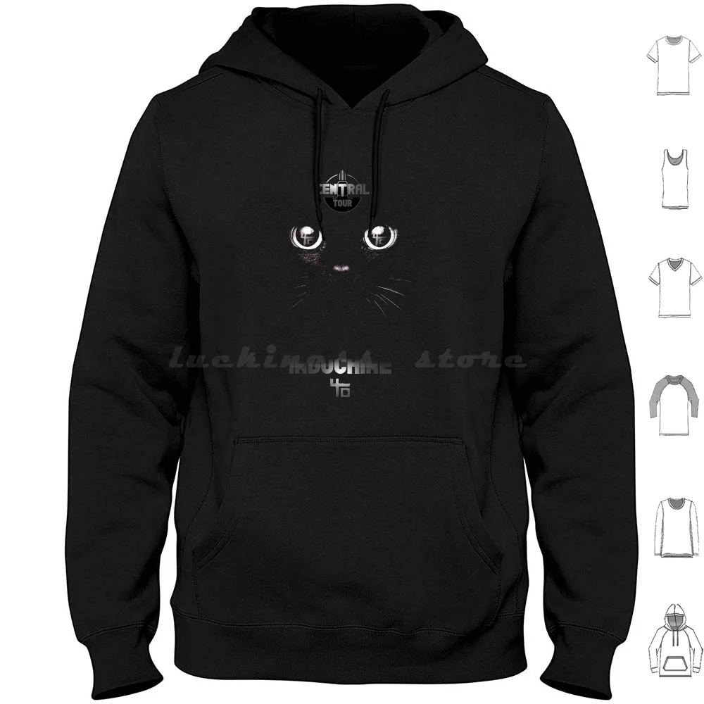 Sudadera con capucha Central Tour de algodón de manga larga, lo mejor de la música de New Wave, el mejor logotipo de banda del sudeste asiático, géneros Exselna
