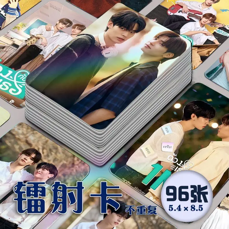 96pcs Duang with You Duang Kap Thoe Photo Laser Mini Card Photo