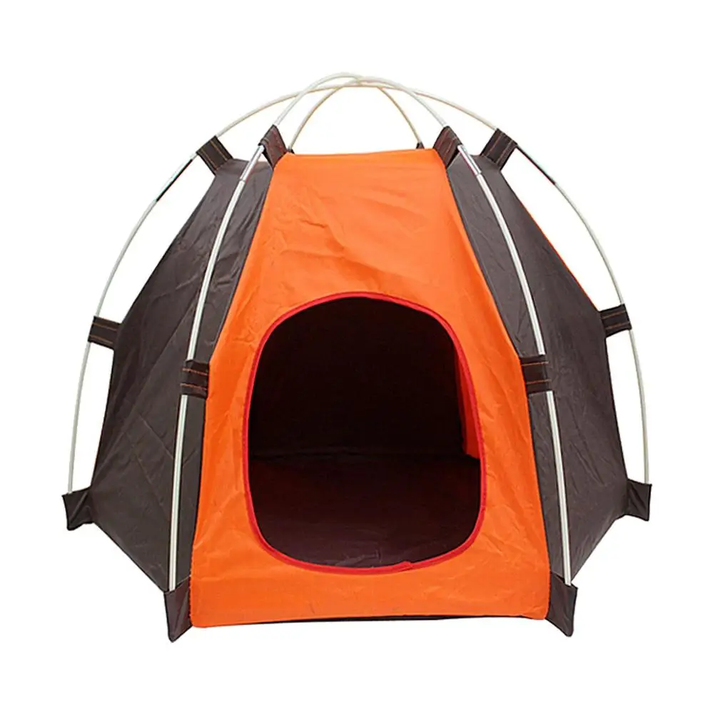 Up casa ao ar livre gato pequeno médio cães gatos pet acampamento cão tenda cama dobrável pet tenda ao ar livre brinquedo interior