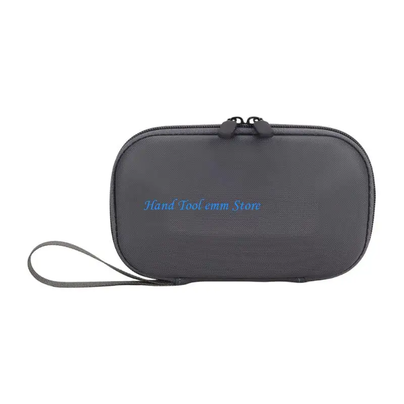 H37F Outdoor Device Storage PU Camera Gear Bag with Smooth Top Opening and Rounded Shell for Daily Travel Use