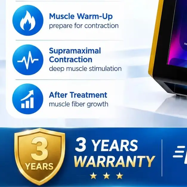 Professional EMS NEO RF Machine Body Sculpting Fat Burning 7500W EMS Slimming Build Muscles Beauty Equipment 200HZ