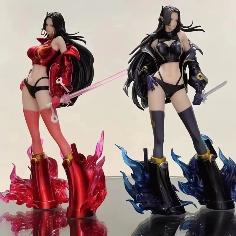 

27 см Реплика Boa·Hancock, двухцветная боевая фигурка Gk Girl Ver, ПВХ, аниме, экшн-игрушка, игра, Коллекционная модель, кукла для мальчика, милые подарки