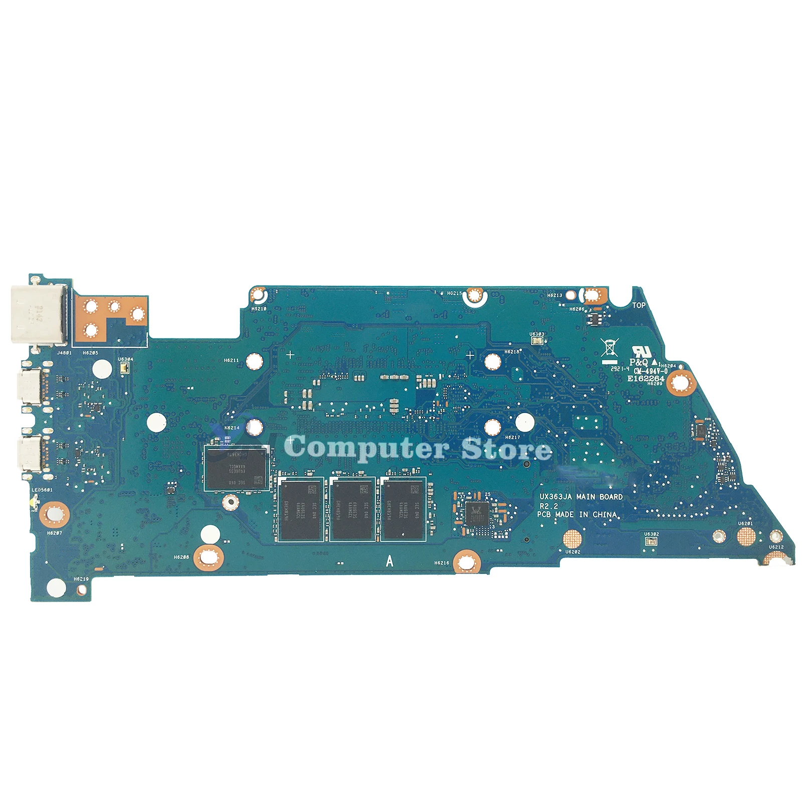 Imagem -02 - Placa-mãe Portátil para Asus Zenbook Flip 13 Ux363 Bx363ja Rx363ja Uxf3000ja i5 i7 10ª Geração 8gb Ram Teste 100