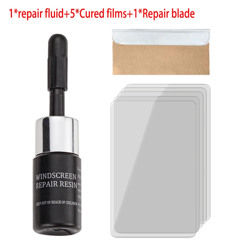 1Pc 3ML Car Glass Scratch DIY Repair Fluid Agent Set Windscreen Window Glass Nano Scratch Crack CrackResin Repair Agent Tools