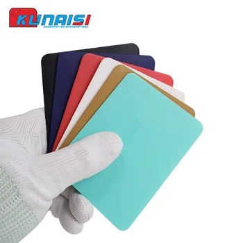 5 יחידות מברשת כחולה רכה בצבע ורוד קשה KUNAISI Scraper Vinyl Car Wrap Auto Foil Corner Trim Window Tint Installation Tools Film appl